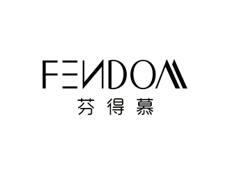 譚家強的FENDOMlogo設計