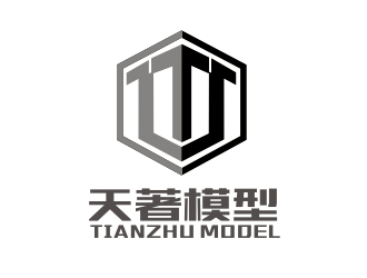 李杰的天著模型logo設計