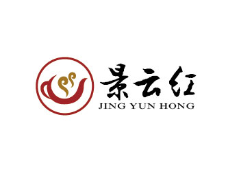 李賀的景云紅茶葉品牌logologo設(shè)計