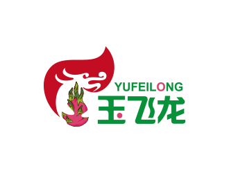 黃安悅的玉飛龍水果店商標設計logo設計