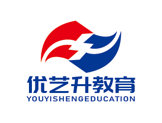 陳曉濱的優(yōu)藝升教育logo設(shè)計(jì)