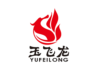 盛銘的玉飛龍水果店商標設計logo設計