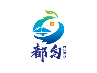 孫金澤的都勻文明城市山水LOGOlogo設(shè)計(jì)