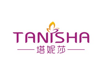 曾翼的塔妮莎 tanishalogo設計