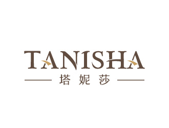 周金進的塔妮莎 tanishalogo設(shè)計