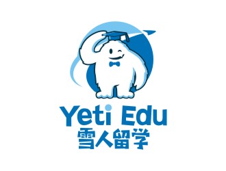 曾翼的雪人雪怪卡通logo設計logo設計