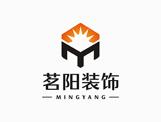 梁俊的茗陽裝飾logo設(shè)計