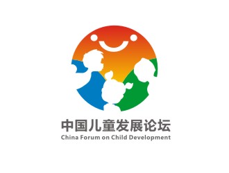 姜彥海的中國(guó)兒童發(fā)展論壇 China Forum on Child Developmentlogo設(shè)計(jì)