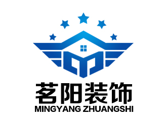 余亮亮的茗陽裝飾logo設(shè)計