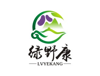 曾翼的綠野康logo設(shè)計