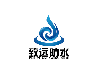 王濤的建筑防水工程單色logologo設(shè)計