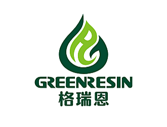 勞志飛的格瑞恩（GreenResin）logo設(shè)計