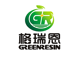 勞志飛的格瑞恩（GreenResin）logo設計