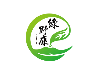 孫金澤的綠野康logo設(shè)計