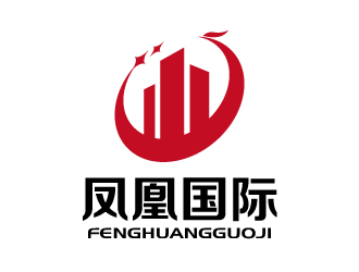 張俊的鳳凰國際創(chuàng)新科技有限公司logo設(shè)計