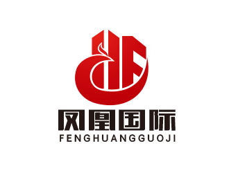 朱紅娟的鳳凰國際創(chuàng)新科技有限公司logo設(shè)計