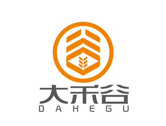 趙鵬的大禾谷中式快餐標(biāo)志設(shè)計logo設(shè)計