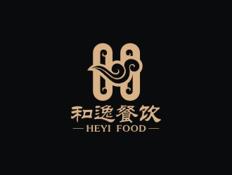 曾翼的和逸餐飲連鎖店logo設計