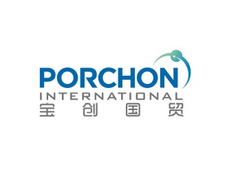 曾翼的PORCHON INTERNATIONAL 寶創(chuàng)國貿(mào)logo設(shè)計(jì)