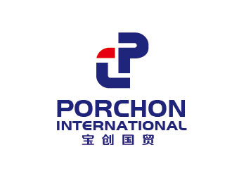 李賀的PORCHON INTERNATIONAL 寶創(chuàng)國貿(mào)logo設(shè)計