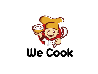 周金進的We Cooklogo設(shè)計