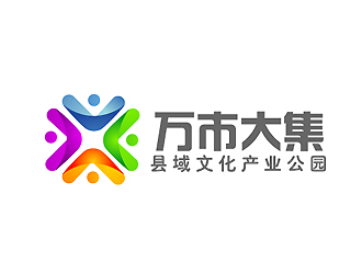 秦曉東的萬市大集集市步行街logo設(shè)計(jì)