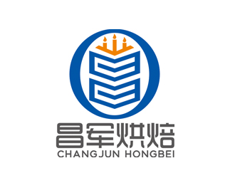 趙鵬的昌軍烘焙logo設(shè)計(jì)