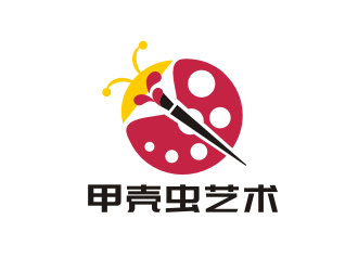 姜彥海的甲殼蟲藝術(shù)單色標(biāo)志設(shè)計(jì)logo設(shè)計(jì)