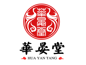 曹芊的華晏堂logo設計