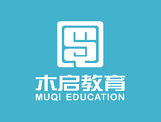 彭波的木啟教育logo設(shè)計logo設(shè)計