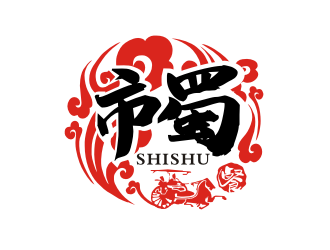 姜彥海的市蜀美食logo設(shè)計logo設(shè)計