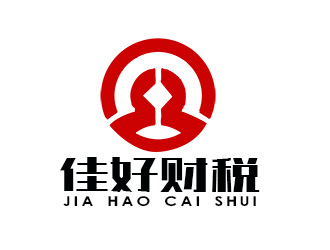 朱兵的佳好財稅logo設(shè)計