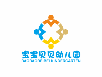 何嘉健的寶寶貝貝幼兒園logo設(shè)計(jì)