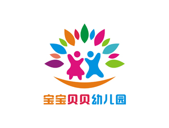 孫永煉的寶寶貝貝幼兒園logo設計