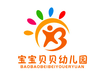 李杰的寶寶貝貝幼兒園logo設計