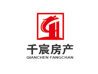 李賀的千宸房產(chǎn)品牌LOGOlogo設(shè)計