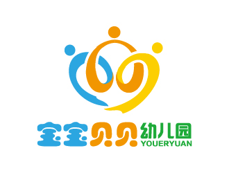 葉美寶的寶寶貝貝幼兒園logo設(shè)計(jì)