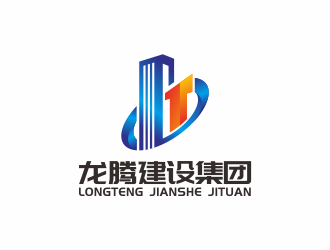 何嘉健的龍騰建設(shè)集團(tuán)logo設(shè)計(jì)