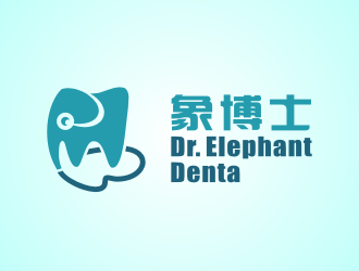 姜彥海的象博士Dr. Elephant Dentallogo設計