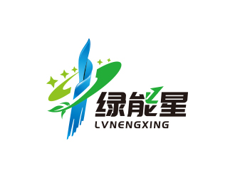 黃安悅的綠能星logo設(shè)計(jì)