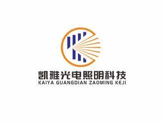 湯儒娟的凱雅光電照明科技logo設(shè)計