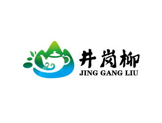 周金進(jìn)的井崗柳logo設(shè)計(jì)