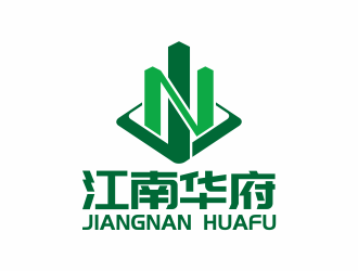 何嘉健的江南華府房地產開發(fā)logo設計