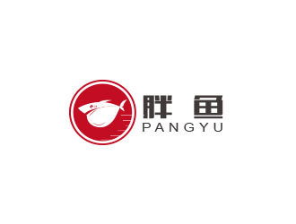 朱紅娟的胖魚休閑鞋品牌logologo設計