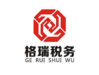 勞志飛的溫州格瑞稅務(wù)師事務(wù)所有限公司logo設(shè)計