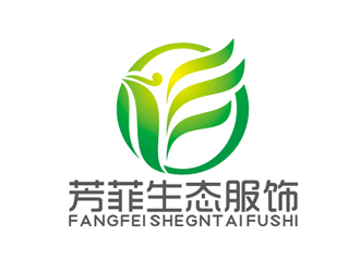 趙鵬的山東芳菲生態(tài)服飾有限公司logo設(shè)計