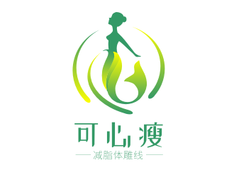 姜彥海的可心瘦減脂體雕線瘦身logologo設(shè)計(jì)