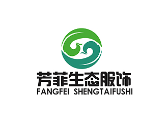 秦曉東的山東芳菲生態(tài)服飾有限公司logo設(shè)計