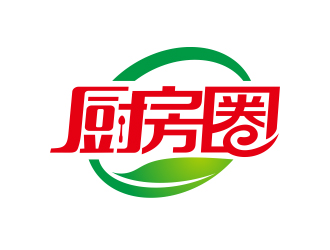 盛銘的廚房圈logo設(shè)計