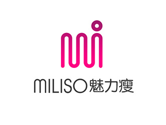 吳曉偉的魅力瘦   MI LI SOlogo設計